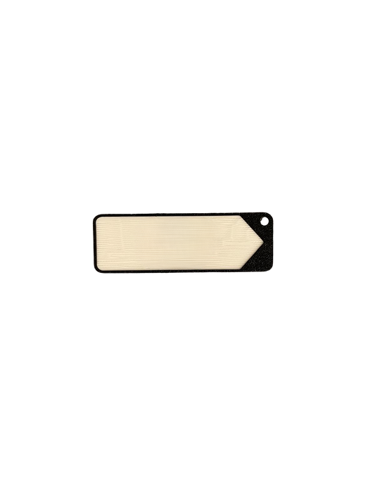 Customized road sign keychains